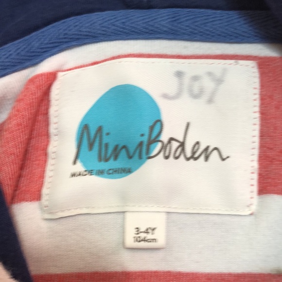 TWIN PACK: Mini Boden Toweling Beach Cover Up - KIDS so 3-4 / 110cm - Picture 4 of 7